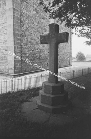 JESUIT MISSION CROSS 1853  BESIDE CATHEDRAL